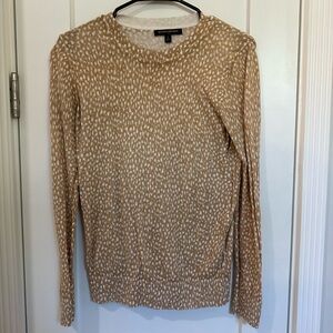 Banana Republic Tan Patterned Women's Top